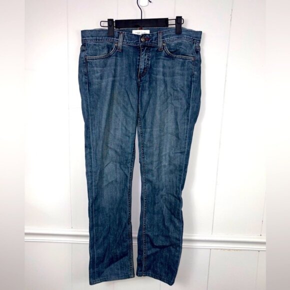 Habitual Straight Leg Nitro Blue Denim Jeans Size 30 Made in the USA Casual - Picture 1 of 11